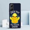 Grappige Schattige Gele Eend Zachte Beschermhoes voor Xiaomi Poco F7 Ultra X7 X6 X5 Pro M7 Telefoonhoesje Redmi 15 15C 13 13C 12 12C 10 10C Prin