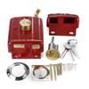 Iron Anti-theft Door Lock Key Included Durable Heavy Duty Lock Single Cylinder Retro Style Retro Red Lock Exterior Door