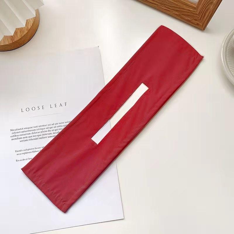 Lässige Schleife Haarspange Pferdeschwanz Bedrucktes Haar Stirnband für Frauen Einfarbig Einfach Twist Klemme Haarspangen Kopfschmuck