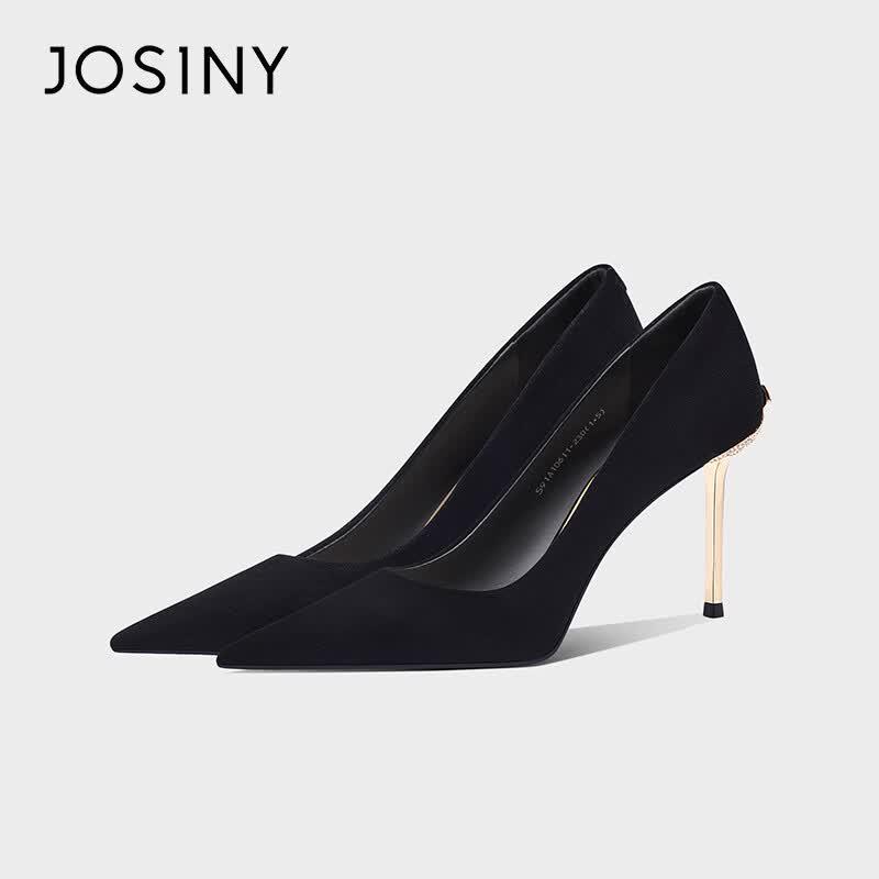 Josiny Women s Pointed Toe Stiletto Pumps 36