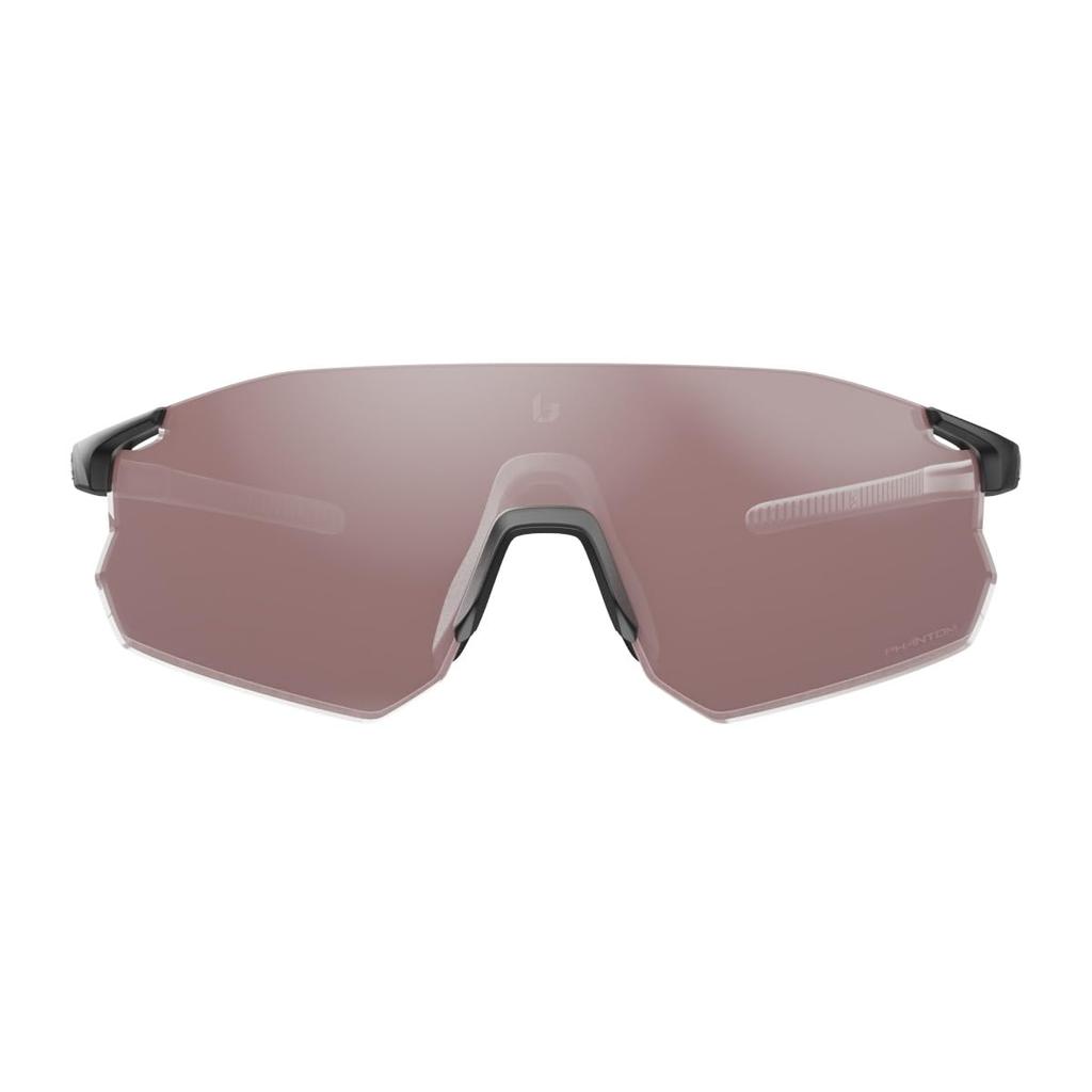 Bolle Cycling Sunglasses ICARUS Lens Phantom High Contrast and Photochromic Matte black BS016010