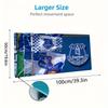 Everton Mouse Pad, Large Gaming Desk Mat, Non-slip XXL Mousepad for Laptop & Tablet, Mini PC Playmat with Stitched Edges