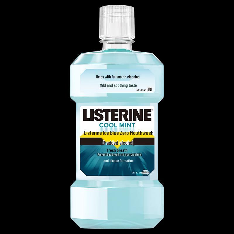 Listerine Zero Alcohol Essential Oil Mouthwash