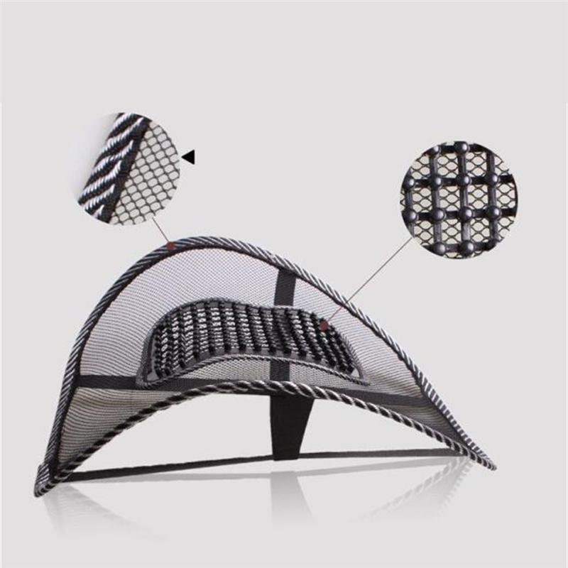 

Автокресло, офисное кресло, массажная задняя поясничная поддержка, сетчатая вентилируемая подушка, черная сетчатая задняя поясничная подушка для автомобиля