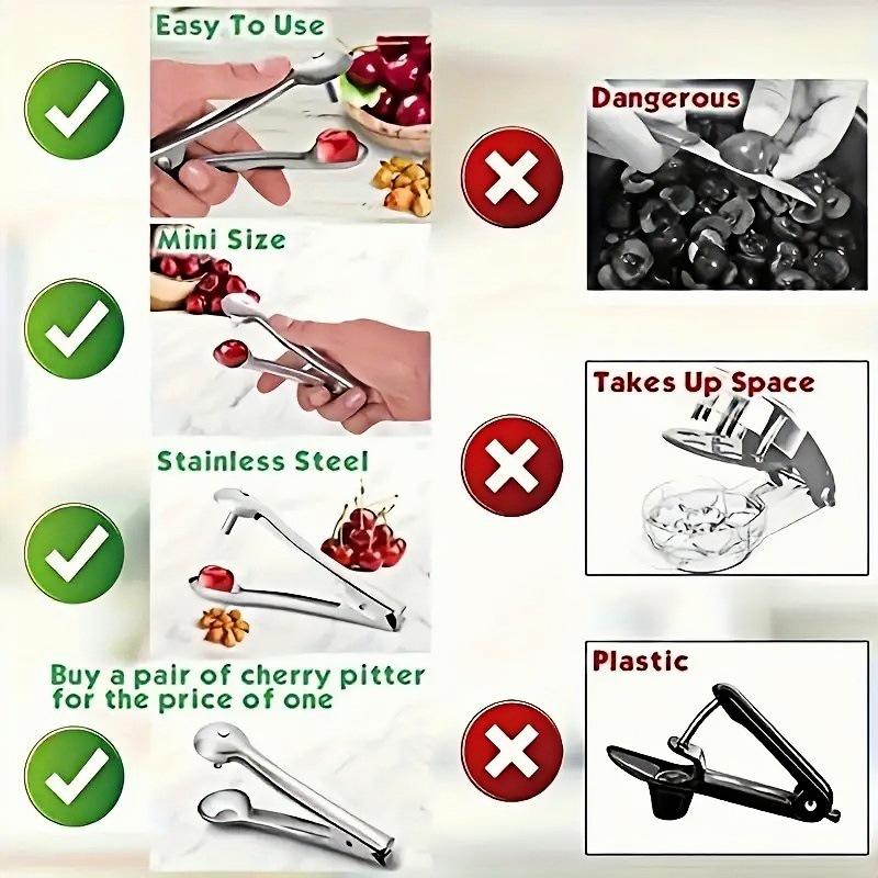 Red Date Pitter & Hawthorn Corer - Multifunctional Fruit Seeder Tool