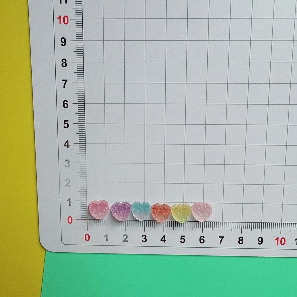 Handicrafts Sewn Products Heart-shaped Star Resin Corner Protectors - DIY Jewelry Bracelets, Earrings, Card Craft Scrapbook