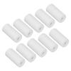 10Pcs Printable Paper Rolls White Printable Thermosensitive Thick Paper Thermal Paper Rolls for Smal