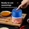 Electric Wireless Multifunctional Cooking Machine, Household Fully Automatic Small Blender, Garlic Machine, Garlic Puree Special Artifact