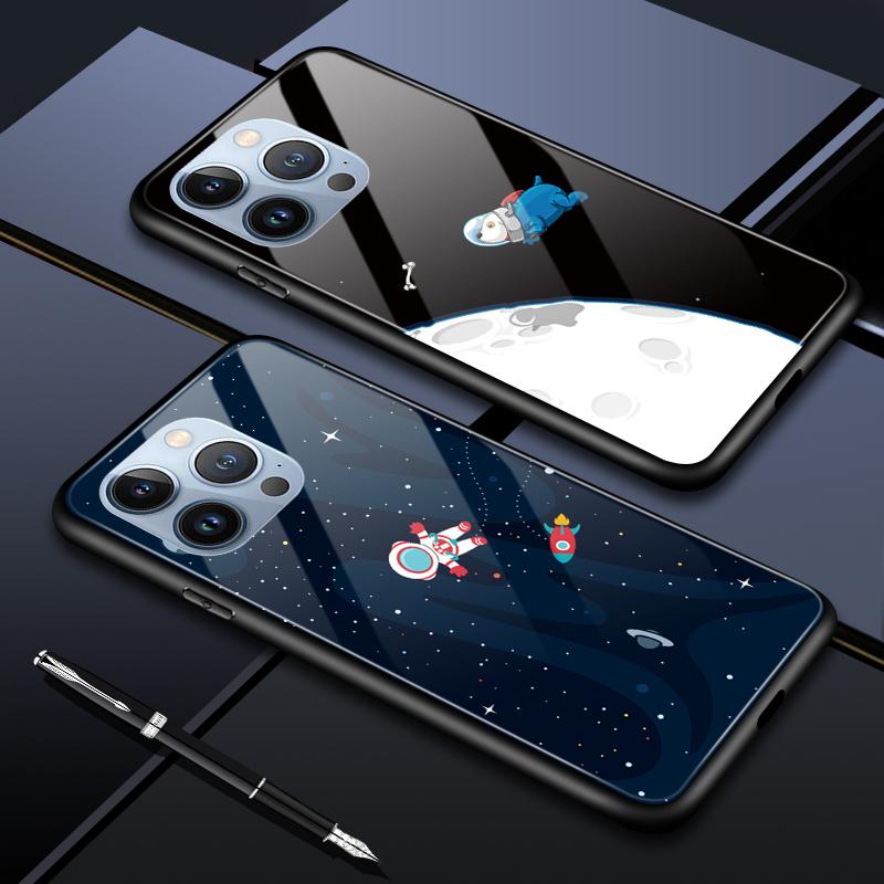 Tempered Glass Phone Case For OPPO Reno13 Reno14 Realme 11 12Pro 14 GTNeo6 C21Y C53 C75 OnePlus Nord2 NordCE3Lite Soft Edge Shockproof Smooth Shell