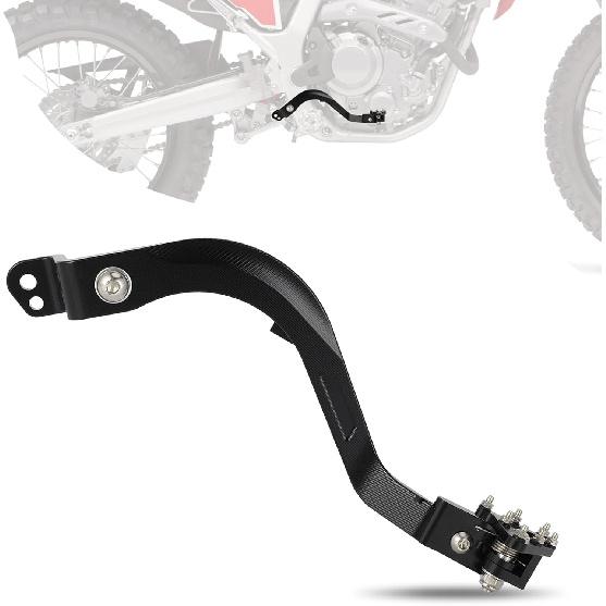 Hinterradbremspedal für CRF300L, Klappbarer Motorrad-Fußbremshebel für CRF 300L 2021-2024 - Rot