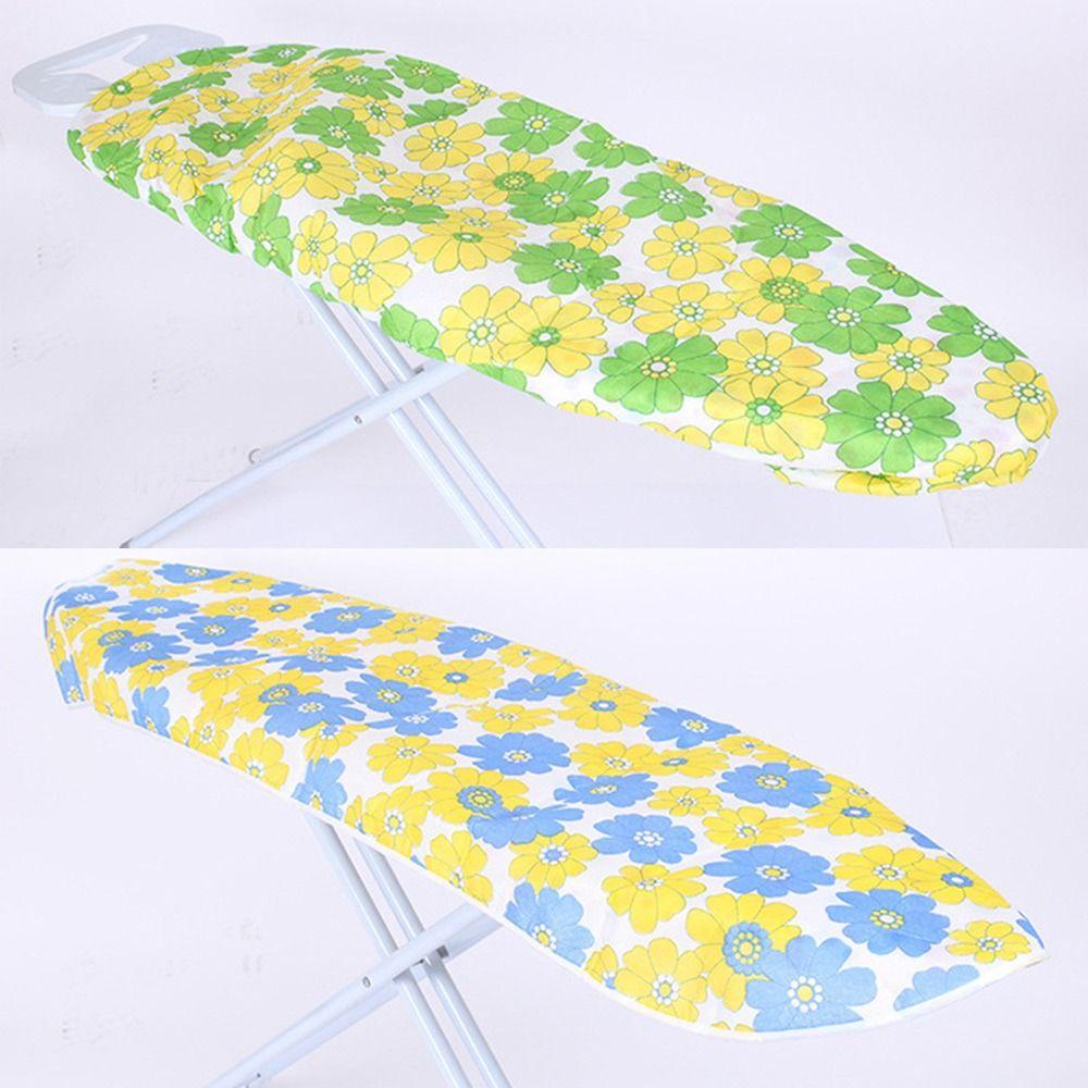 140*50cm Ironing Board Cover Flower Pattern Elastic Ironing Board Cloth Random Style Heat-resistant Ironing Heat Shield
