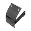 1"Axle License Number Holder plate Mount Curved Vertical For Motorcycle Bike
