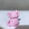 Super Cute Pink Chubby Cat Statue Ornament, Lucky Cat Statue, Perfect Gift for Cat Lovers, Car Ornament, Home Decoration