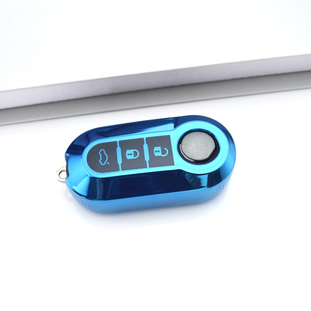 Mode TPU Auto Schale Fob Auto Klappschlüssel Hülle Abdeckung Für Fiat Ducato 500 500L Panda Grande Punto Lancia Musa Zubehör