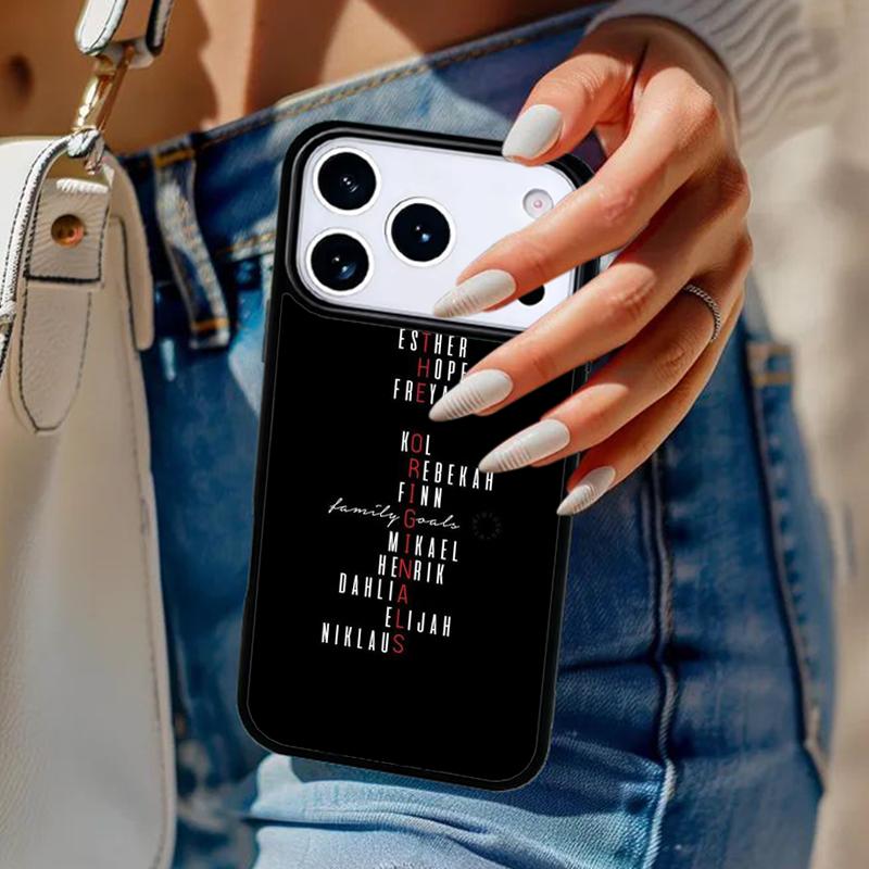 

Чехол для телефона Дневники вампира Первородные Для iPhone 17 Air 14 15 13 12 Max Чехол Для Apple 16e 11 Pro Max Plus Coque iPhone 15