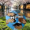 Custom Name Personalized Detective Conan Print Umbrella, Auto Open Close, 8‑Rib Sturdy Frame, Commute Camping Hiking Use, Birthday Gift