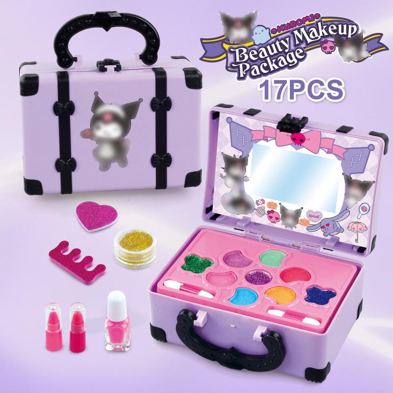 Kids' Washable Makeup Set with Face Stickers for Stage Performances & Dress-Up