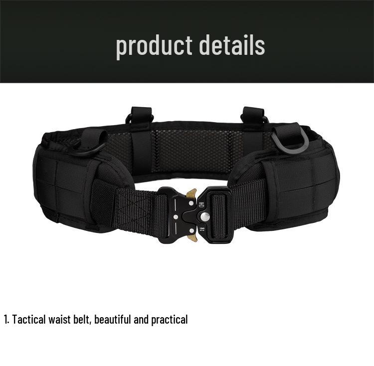 Cross-border Outdoor Cobra Tactical Molle Nylon Belt Set