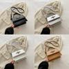 Chic Street Style Small Crossbody Bag For Women Trendy 2024 Pu Leather Handbag