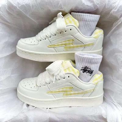 Mandarin Duck Board Shoes Ins Bread Shoes College Style New Versatile Breathable Casual Sports Shoes