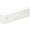 Double Outlet Connect System DH1741W - Electrical Switch Cover Plate
