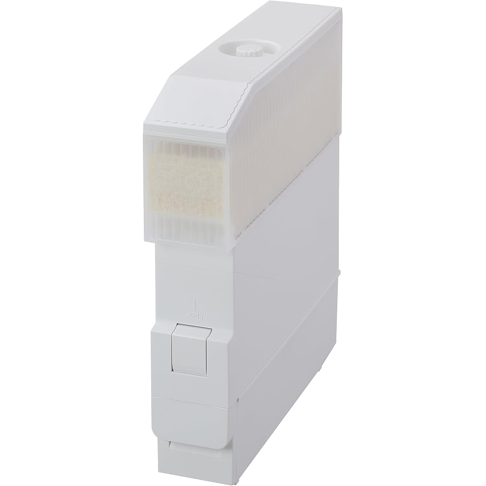 MK Seikou Slim Ace Rice Bin, 6kg, White RC-06SW