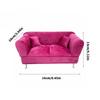 Dollhouses Plush Miniature Sofa Furniture For Toyhouses Jewelry Box Design Safe Childrens Play