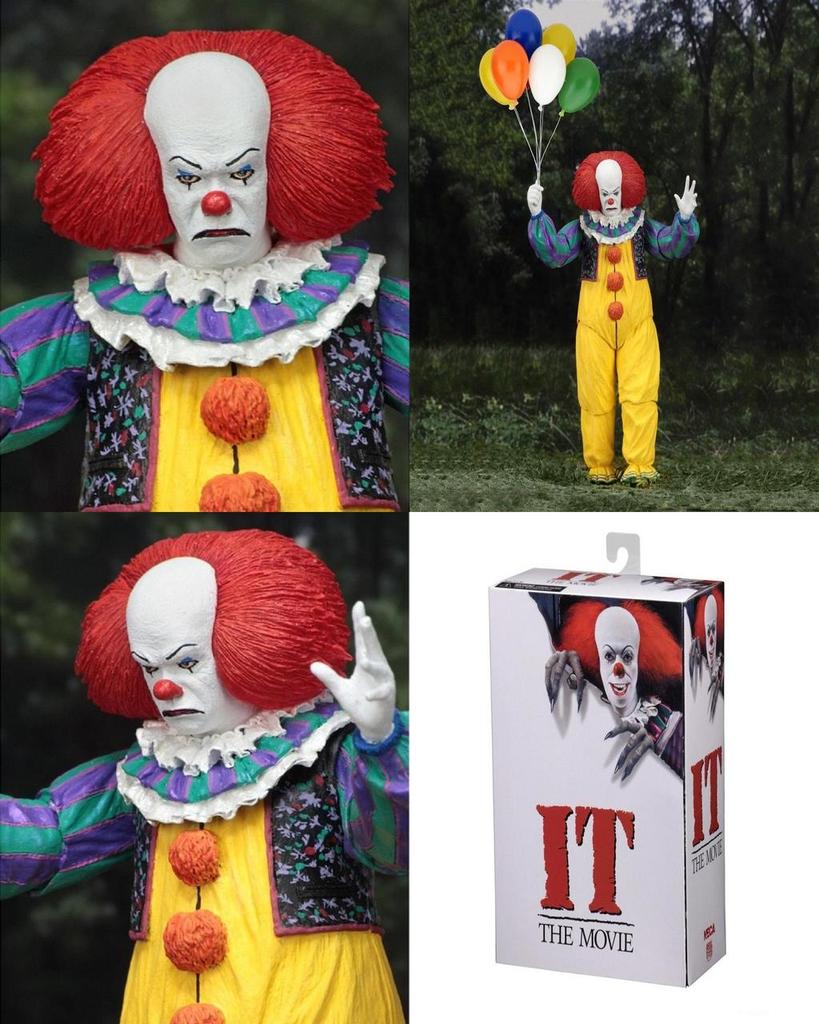 Premium Neca It Ultimate Pennywise Clown 7 Inch Action Figure For Collectors