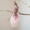 Realistic Feather Bird Hanging Pendant Built-In Clip Faux Peacock Tree Hanging  Home Party