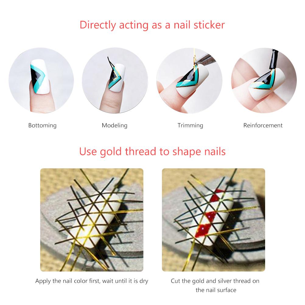 32 Colori Strisce per Unghie Linee Multicolore Rotoli Striscia Linea Decorazione Nail Art Adesivo DIY Punte per Unghie