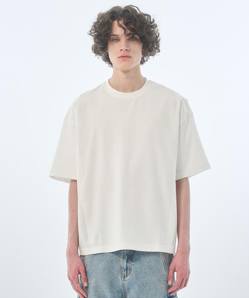 ZENSAI Semi-Overcut T-Shirt White
