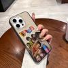 Skins Movie TV For Phone 17 16 15 14 13 12 11 Pro Max Plus Pro Air Phone Case Corrugated Stripe Back Cover