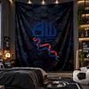 Wandbehang Tapisserie Bolton Wanderers FC Drucktuch für Wohnzimmer Schlafzimmer Heimdekoration