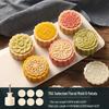 DeOu XingGuang Hand-Press Flower Mooncake Mold Set