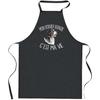 Kitchen Apron - Bernese Mountain Dog - "C'est La Vie" Pattern - Durable Cotton - Printed In France