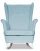 ARI Rocking Chair, Scandinavian, Family Meble, Pastel Blue