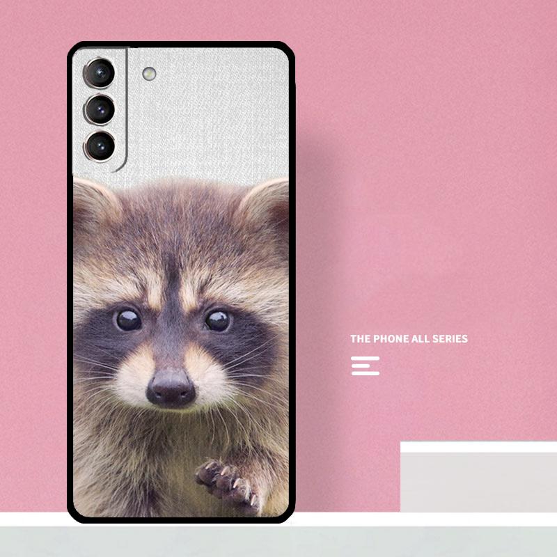 Funny little raccoon Phone Case For Samsung Galaxy S26 S23 Ultra S20 S21 S22 S24 S25 Plus S10 S25 FE Cover Coque