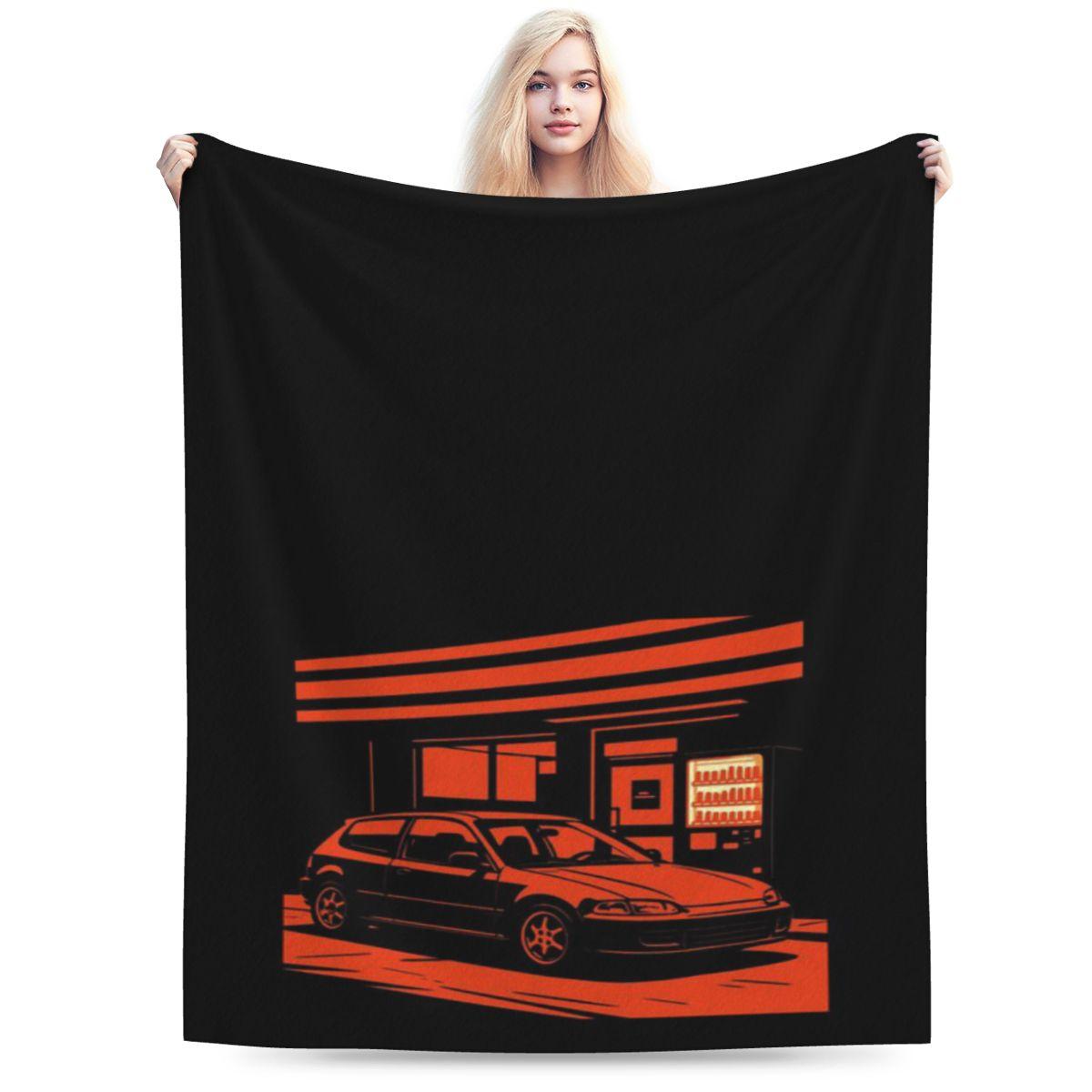 

Hatch Attack 90s Street Tuner Design Personalized Comfortable Party An UltraSoft Micro Fleece Blanket 75x100cm 30x40in