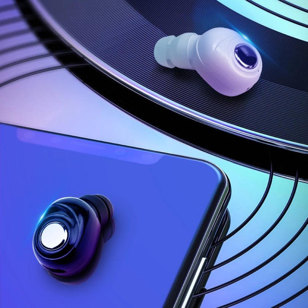 X8 Bluetooth Mini In-Ear Earbuds - Hidden, Single-Ear for Calls & Music