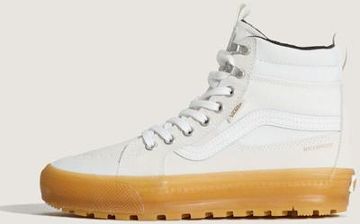 MTE Sk8-Hi Waterproof Insulated Sneakers White/gum