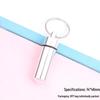 Portable Aluminum Pill Case with Keychain & Sealed Earplugs - Outdoor Survival Gear Pendant