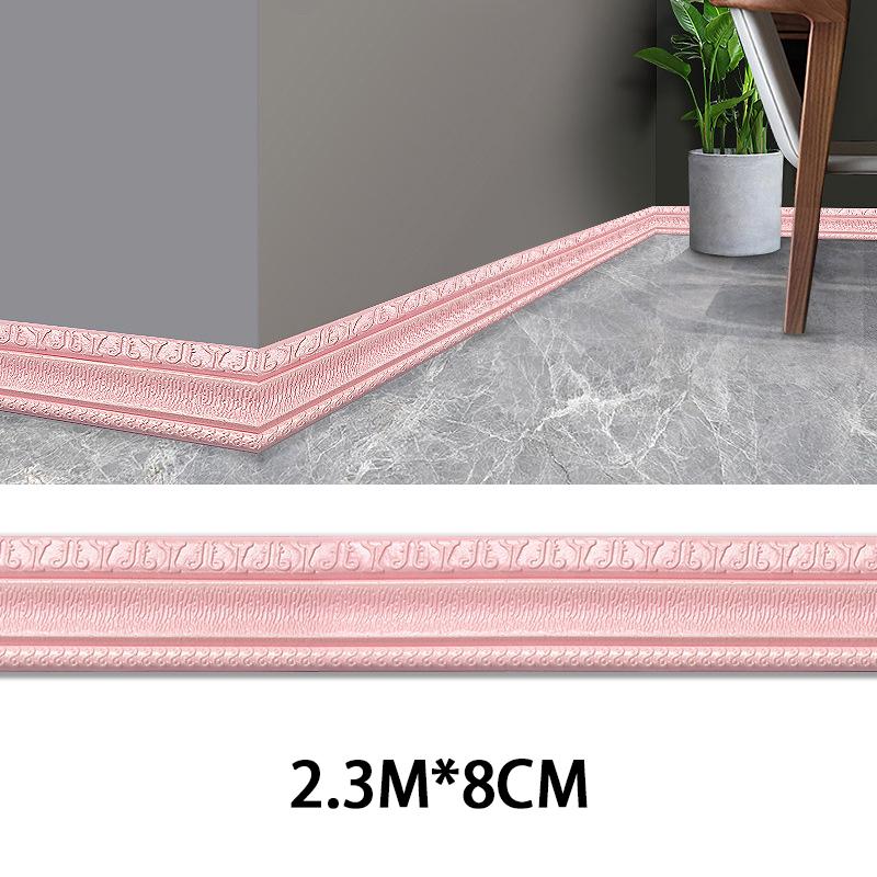 Waterproof And Impact-Resistant Edge Banding For Background Walls Living Room Decorations, And Wall Stickers