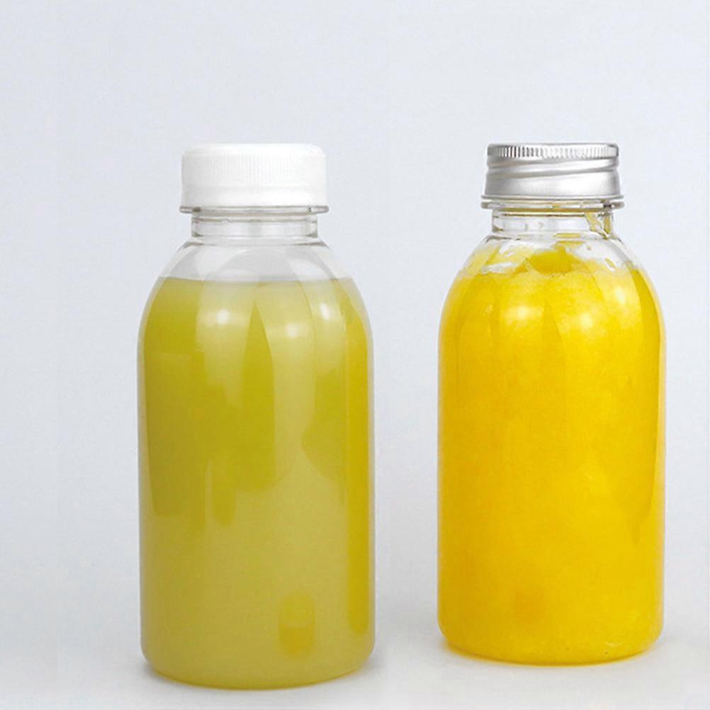 12Pcs Plastic Juice Bottle Portable Beverage Bottle Fruit Tea Bottles Juice Packaging Bottle