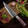5 Pcs Knife Sets Japanese Vg10 Damascus Kitchen Knives Chef Nakiri Santoku Slicing Utility Knif