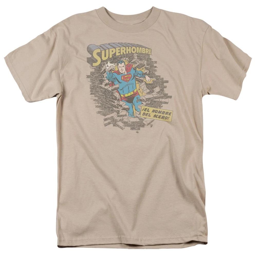 SUPERHOMBRE EL HOMBRE DEL ACERO 2 Licensed Adult Men s Graphic Tee Shirt SM-3XL XL