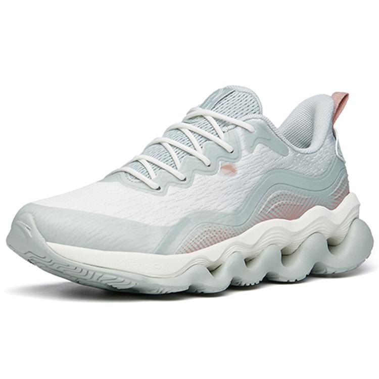 Anta Cushioning Slip Resistant Abrasion Resistant Breathable Lightweight Rebound Low top Running Shoes Women's 122215555-2