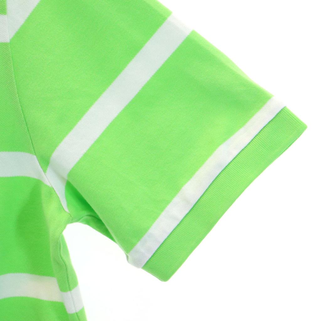 POLO GOLF RALPH LAUREN Border Pattern Short Sleeve Polo Shirt M Men's Used