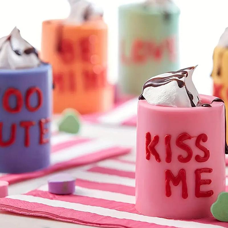 8-Hole Ice Cup Shape Ice Cube Mold Cake Pudding Fruit Ice Cube Maker Bar Kitchen Accessories Silicone Mould Diy Frozen Ice