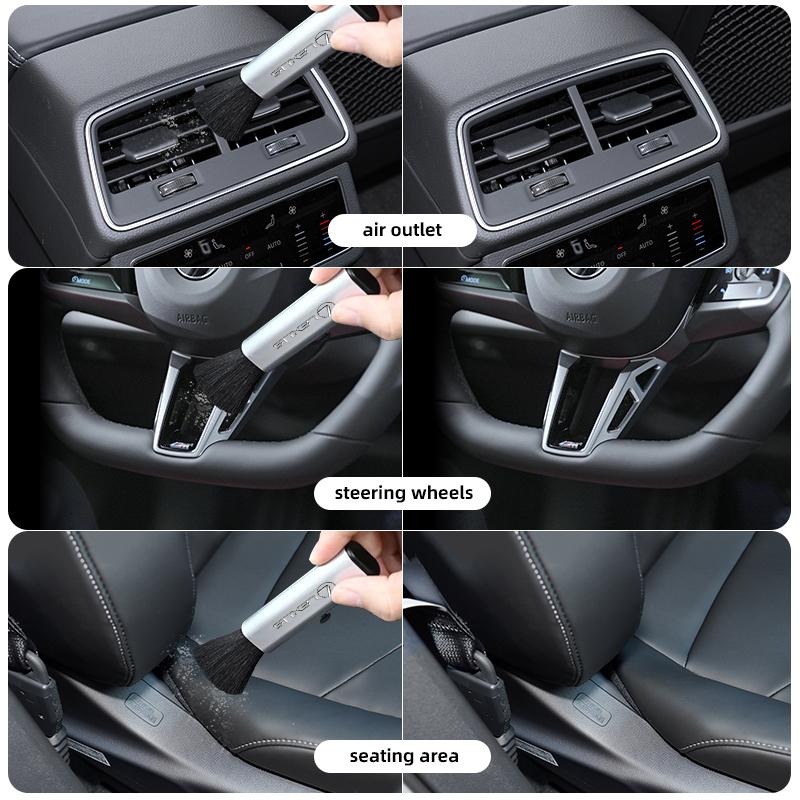 WDM2 2026 Hot Interior Stickers Car Cleaning Tool Air Conditioner Air Outlet Soft Brush For Lexus F SPORT ES RX NX LS UX LM LX GX LC
