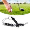 Contador de puntuación de golf, contador de golpes de golf, contador de puntuación de putt con clip para árbitros, caddies y golfistas.